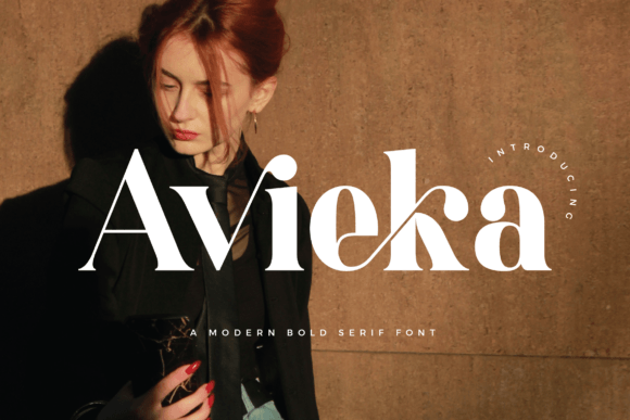 Avieka: A Stylish Serif Typeface for Modern Editorial Design
