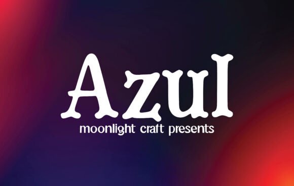 Azul: A Handwritten Font for Authentic Branding