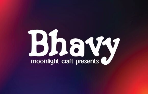 Bhavy: A Handwritten Font for Editorial Design