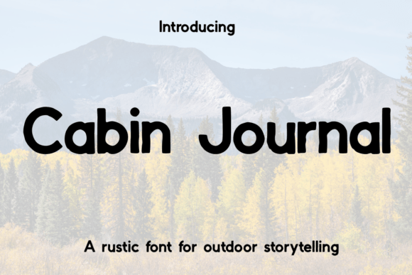 Cabin Journal Font for Authentic Branding
