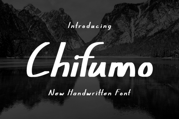 Chifumo Font: Bold Handwritten Type for Campaigns