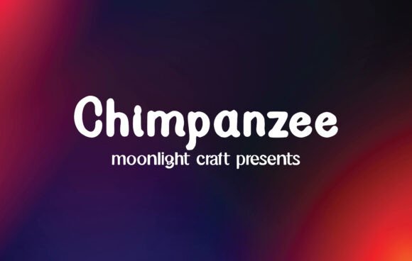 Chimpanzee Font: A Handwritten Typeface for Editorial Design