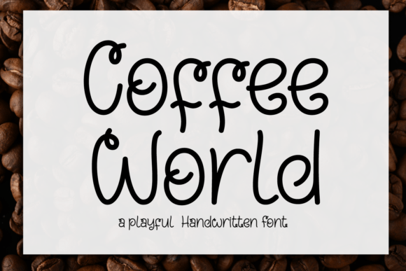 Coffee World: A Playful Script Font for Bold Campaigns