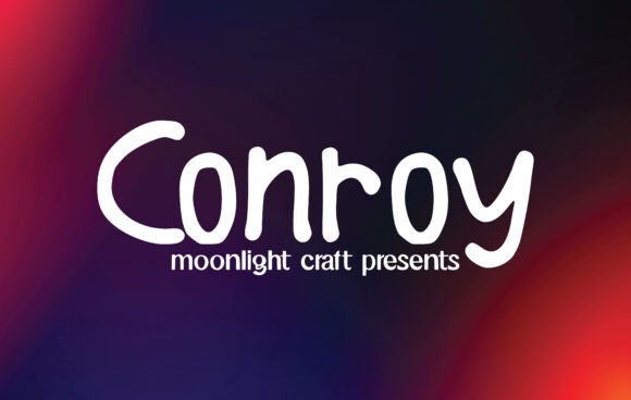 Conroy: A Handwritten Font for Editorial Design