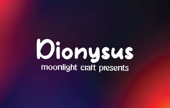 Dionysus: A Handwritten Font for Makers