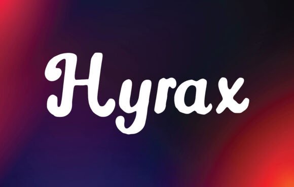 Hyrax: A Handwritten Font for Makers