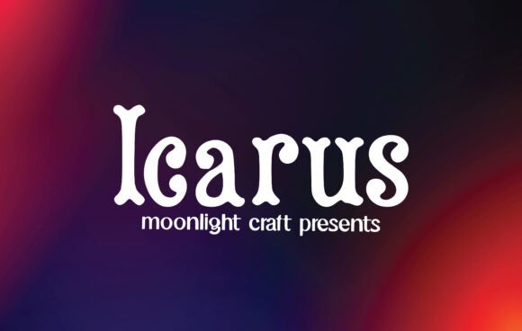 Icarus: A Handwritten Font for Editorial Design