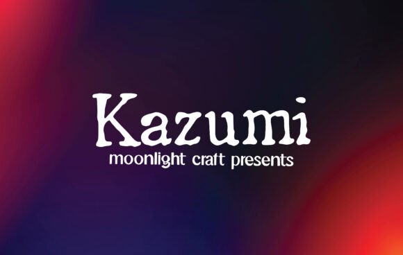 Kazumi: The Handwritten Font for Scroll-Stopping Design