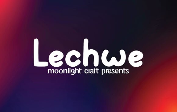 Lechwe: The Script Handwritten Font for Modern Branding