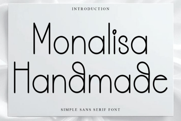 Monalisa Handmade Font for Bold Branding