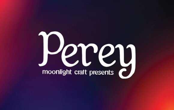 Perey: A Beautiful Handwritten Font for Crafters