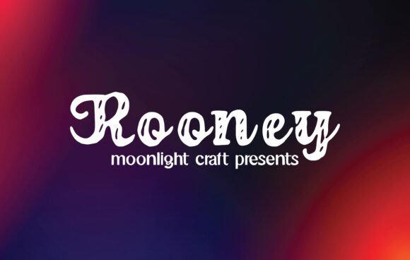 Rooney: A Handwritten Font for Bold Branding