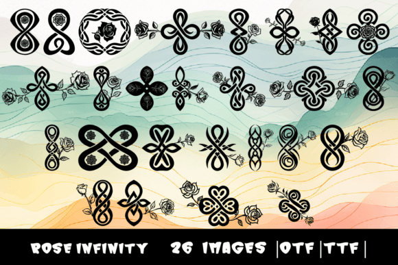 Rose Infinity: A Dingbats Font for Makers