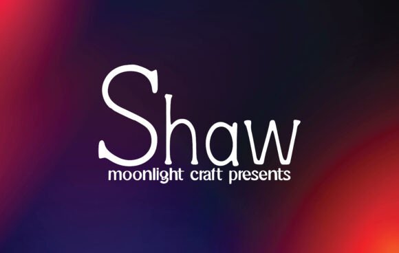 Shaw: A Handwritten Typeface for Editorial Design