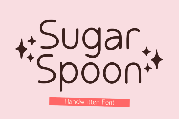 Sugar Spoon: A Handwritten Typeface for Editorial Charm