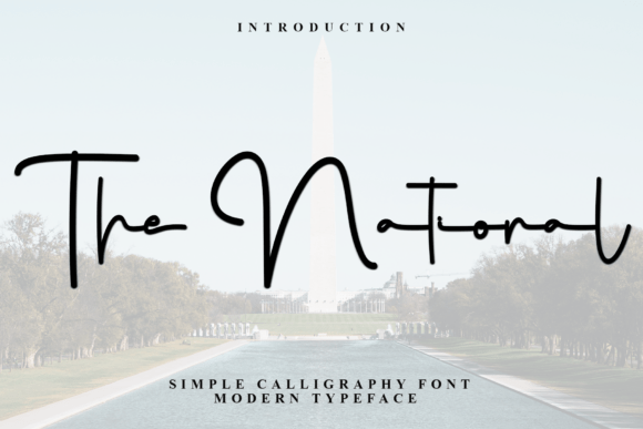The National Font: Elevate Your Brand Identity